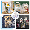 Rectangle Folding Paper & Plastic Storage Boxes with Polyester Rope Handle CON-WH0089-171B-01-5