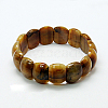 Tiger Eye Stretch Bracelets BJEW-G142-M-2