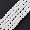 Electroplate Glass Beads Strands EGLA-A034-J1mm-L08-2