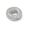 Brass Micro Pave Cubic Zirconia Pendants KK-A300-02P-O-2