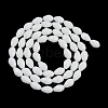 Opaque Solid Color Imitation Jade Beads Strands GLAA-N005-P6mm-D02-2