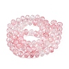 Transparent Glass Beads Strands GLAA-T023-6mm-A08-2