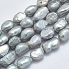 Natural Cultured Freshwater Pearl Beads Strands PEAR-K003-17-1