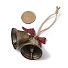 Iron Bell Pendant Decoration HJEW-JM02231-3