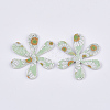 Printing PU Leather Pendants FIND-T062-001J-1