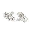 Alloy Rhinestone Pendants ENAM-I073-04P-02-2