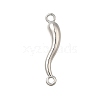 Brass Horn of Plenty Connector Charms KK-V002-20P-1