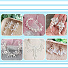 5 Strands Transparent Teardrop Glass Beads Strands GLAA-TA0004-21A-9