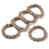 Faceted Transparent Glass Beads Stretch Bracelets BJEW-S144-001B-04-1