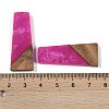 Resin & Wood Pendants WOOD-F015-04H-3