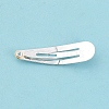 Teardrop Iron Snap Hair Clip Findings PHAR-A011-09P-4