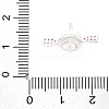 Brass Micro Pave Cubic Zirconia Peg Bails Pin Charms KK-A240-03S-3