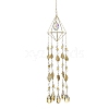 Rough Raw Natural Citrine Wind Chime HJEW-P015-06-1