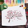 Large Plastic Reusable Drawing Painting Stencils Templates DIY-WH0202-432-7