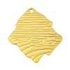 Ion Plating(IP) 304 Stainless Steel Pendants STAS-M001-02G-1