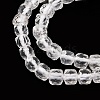 Natural Quartz Crystal Beads Strands G-F770-A02-01-4