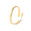 304 Stainless Steel Open Cuff Rings for Women RJEW-K309-12G-4