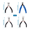 Kissitty Carbon Steel Jewelry Pliers PT-YS0001-01-8