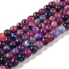 Natural Agate Bead Strands G-C116-B01-02-2