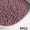 Opaque 11/0 Glass Seed Beads SEED-I013-2mm-RR52-1