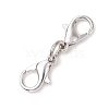 Zinc Alloy Lobster Claw Clasps Pendant Decorations HJEW-JM02871-4