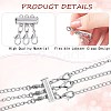 8 Strands 8 Style 304 Stainless Steel Chain Extender DIY-SZ0004-40-3