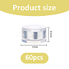 60Pcs Plastic & Carbon Steel Bearing Steel Spin Axis FIND-FH0018-26A-2