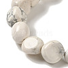 Natural Howlite Beads Strands G-B078-D15-01-4