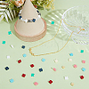 70Pcs 7 Colors Synthetic Coral Beads CORA-ME0001-02-4