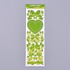 Bowknot Ribbon Pattern Decorative Labels Stickers DIY-L037-B05-1