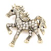Alloy Rhinestone Lapel Pin Brooches JEWB-C057-01AB-1