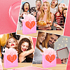 1Pc Valentine's Day Themed Heart Printed Paper Bags ABAG-SP0001-11B-5