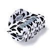 Leopard Print Pattern PVC Claw Hair Clips LS-PHAR-M013-02E-2