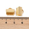 304 Stainless Steel Ribbon Crimp Ends X1-STAS-E471-05J-G-3
