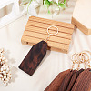 Walnut Wood Pendant Keychains KEYC-TAC0034-06E-6