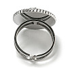304 Stainless Steel Open Cuff Rings RJEW-C079-16P-01-3