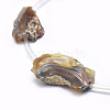 Natural Agate Beads Strands G-I213-14-3