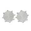 304 Stainless Steel Stud Earrings for Women EJEW-M089-03P-3