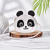 Panda Head Shape Crossbody Bag Making Kits DIY-WH0308-276-4
