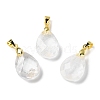 Natural Quartz Crystal Pendants G-Q005-02G-08-1