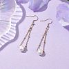 Natural Cultured Freshwater Pearl Dangle Earrings EJEW-JE05936-02-2