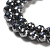 Terahertz Stone Beads Strands G-B026-08-3