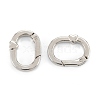 Zinc Alloy Spring Gate Rings PALLOY-L233-06A-P-1