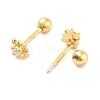 925 Sterling Silver Micro Pave Cubic Zirconia Ear Plug Gauges for Women EJEW-F342-06G-2