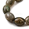 Tibetan Style dZi Beads Strands G-S389-A13-4