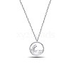 925 Sterling Silver Pendant Necklaces NJEW-BB48083-B-1