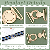 6Sets Zinc Alloy Side Release Buckles FIND-BC0013-98A-4