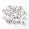 Polymer Clay Rhinestone Beads RB-H284-10MM-001-1