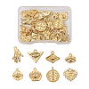 32Pcs 8 Style Alloy Pendants FIND-TA0002-10-2