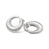 Non-Tarnish Ring 304 Stainless Steel Stud Earrings for Women EJEW-L272-009P-2